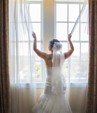 Terrace Hotel Lakeland Florida Bridal Photo Window Curtains