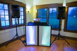DJ Booth Setup w/ Facade