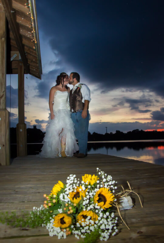 Orlando Wedding Couple Bouquet