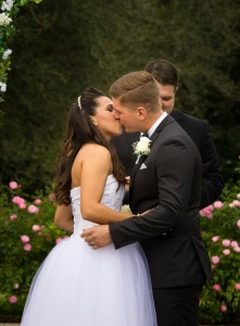 Photo of Wedding First Kiss