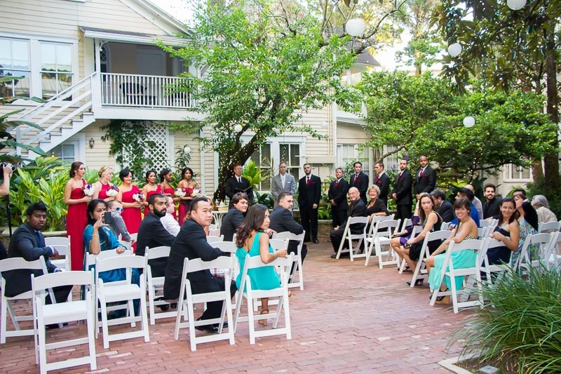 Wedding Photo at The Courtyard at Lake Lucerne