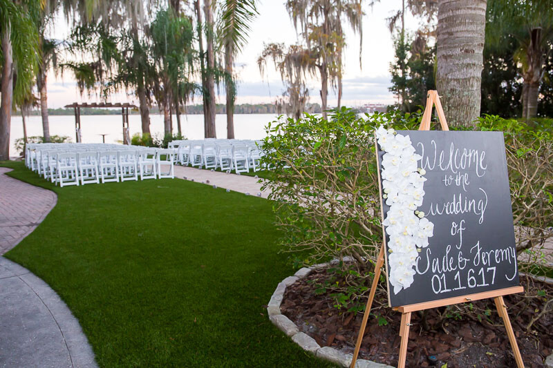 Paradise Cove Wedding Ceremony Orlando