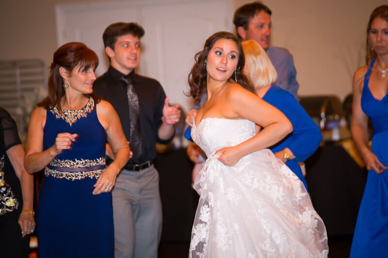 Bride Dancing at Grand Oaks Resort