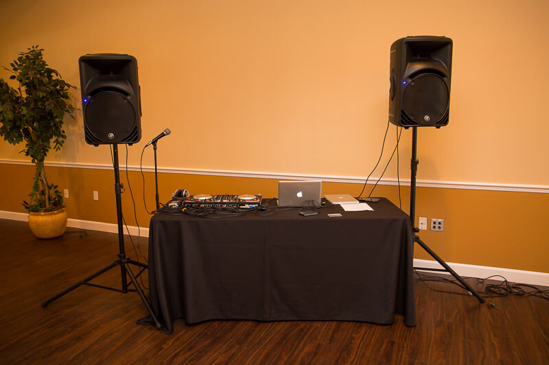 DJ Booth at Grand Oaks Resort