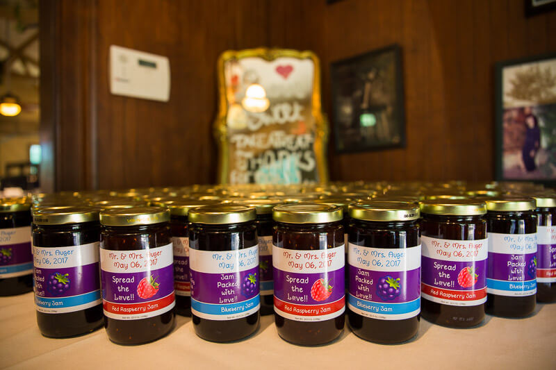 Jam Gift at Floridian Manor Estate Wedding