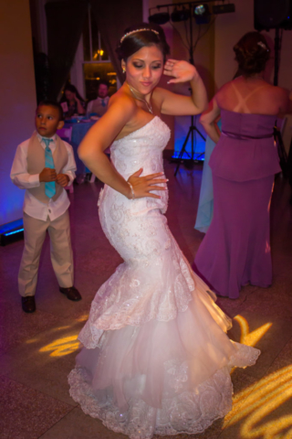 Bride Dancing