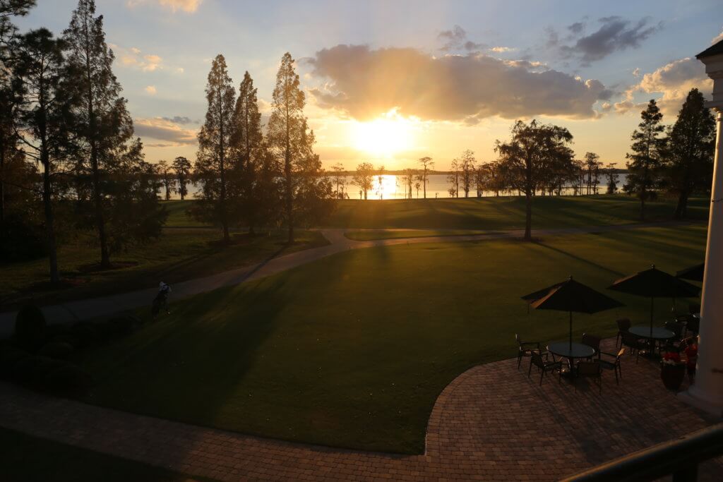 Sunset at Lake Nona Golf & Country Club