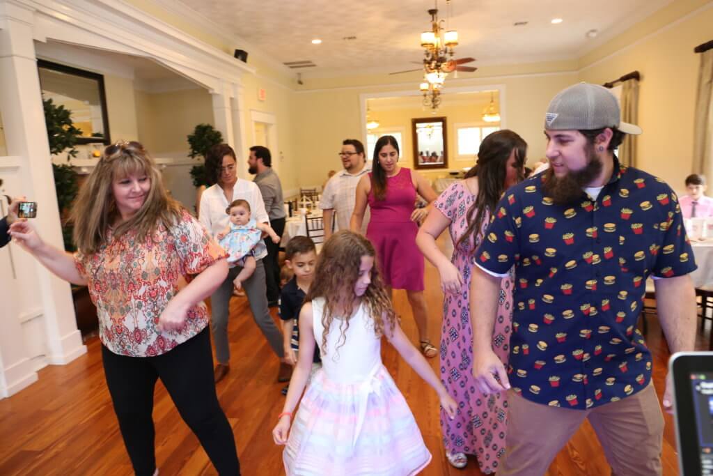 Dancing at Winter Park Country Club Wedding