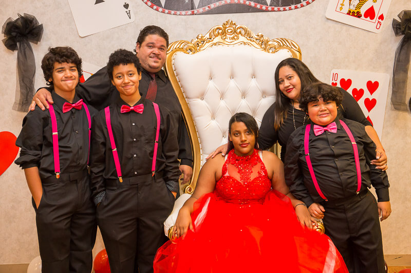 Quinceanera Group Photo