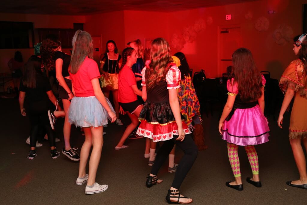 Teens Dancing at Party