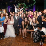 Wedding Group Photo at Orlando Science Center